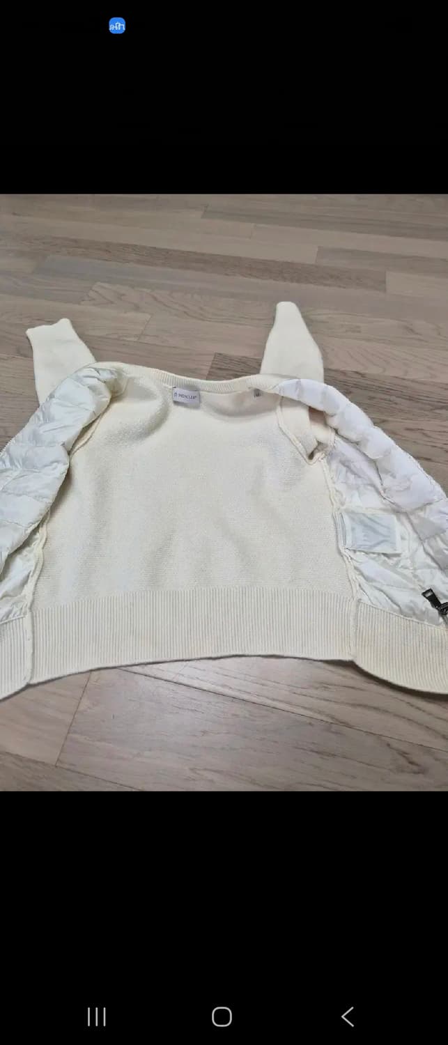 몽클레어 퀄딩 니트가디건 상품이미지5