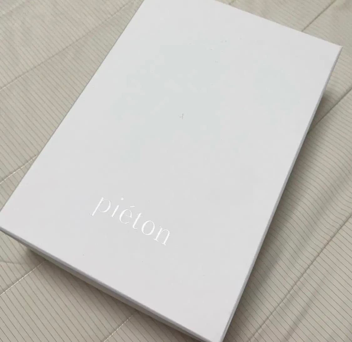새상품 pieton 피에톤 카라 슬링백 235 상품이미지6