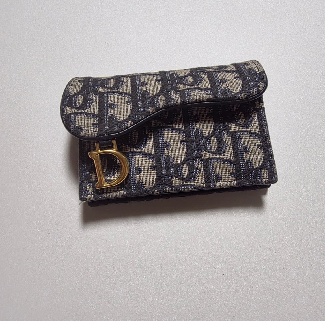 디올 오블리크 새들 블룸 카드지갑 (풀박스)(거의 새상품)(정품) 상품이미지1