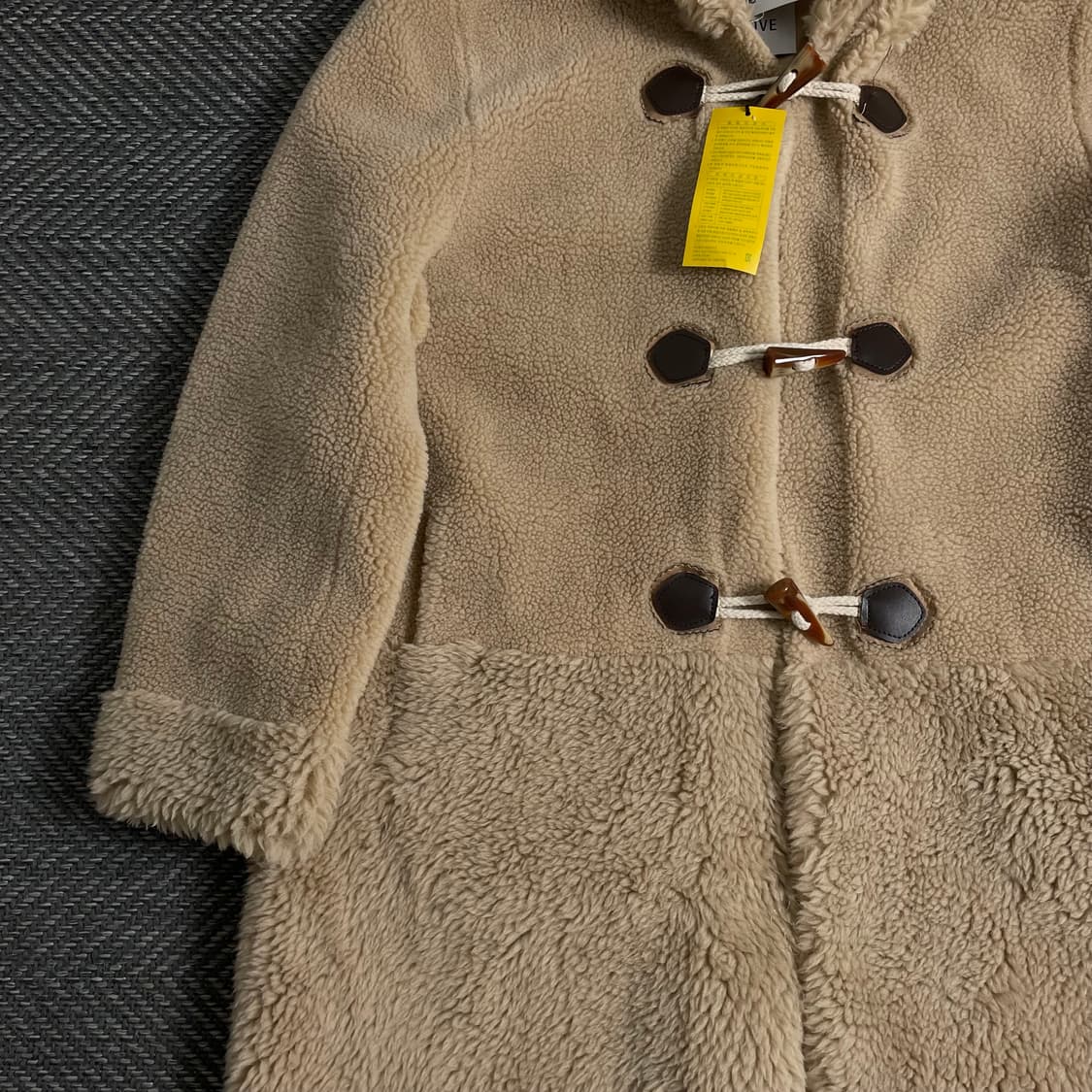 빈티지 우먼스 쉐르파 더플 코트o 3561 상품이미지4