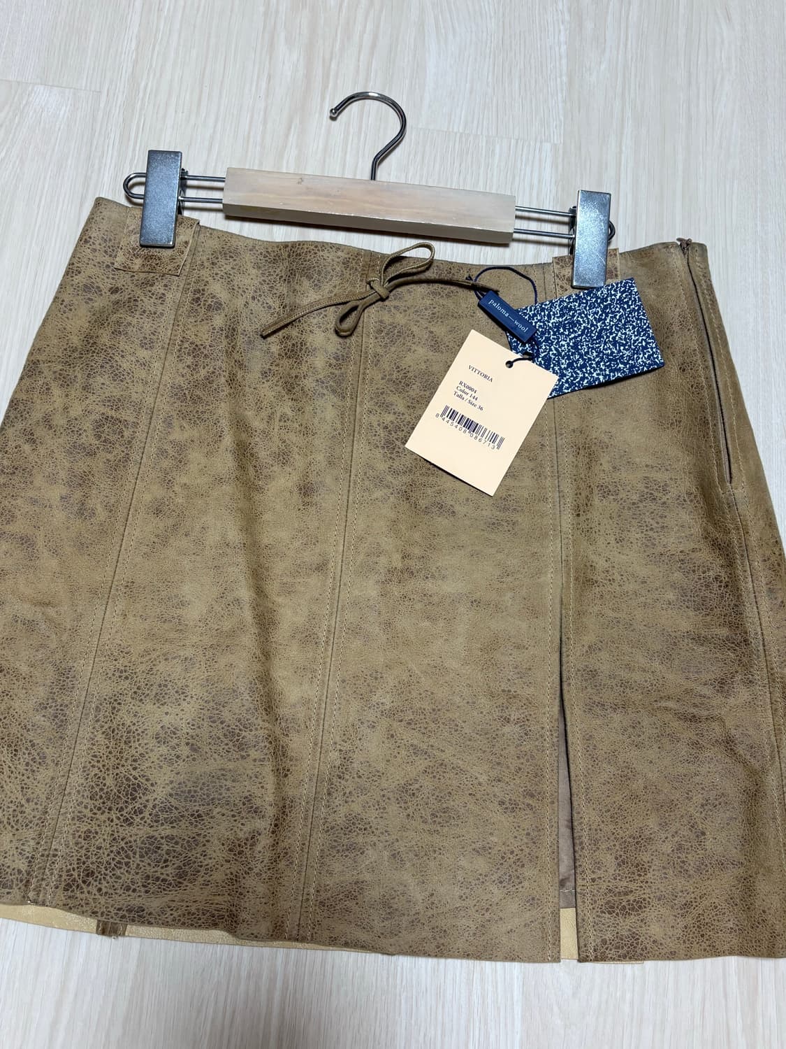 팔로마울 가죽 스커트(새상품) 상품이미지1