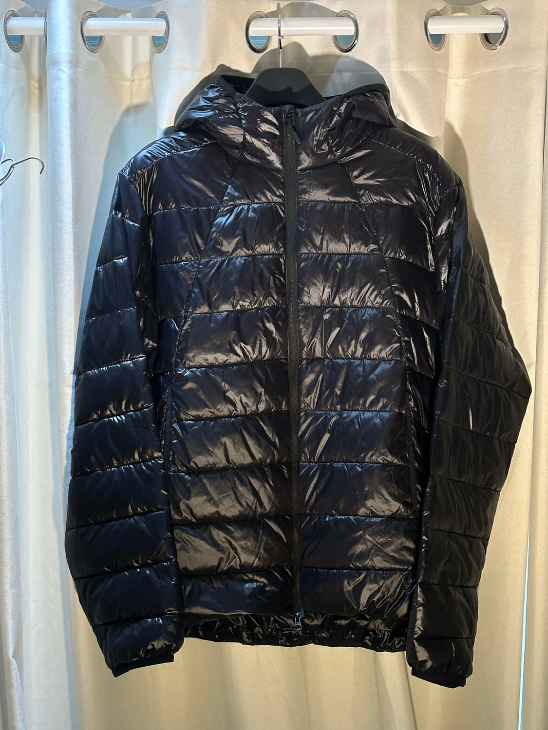 후아유 _ 라이트 후디 자켓 블랙 XL 상품이미지1