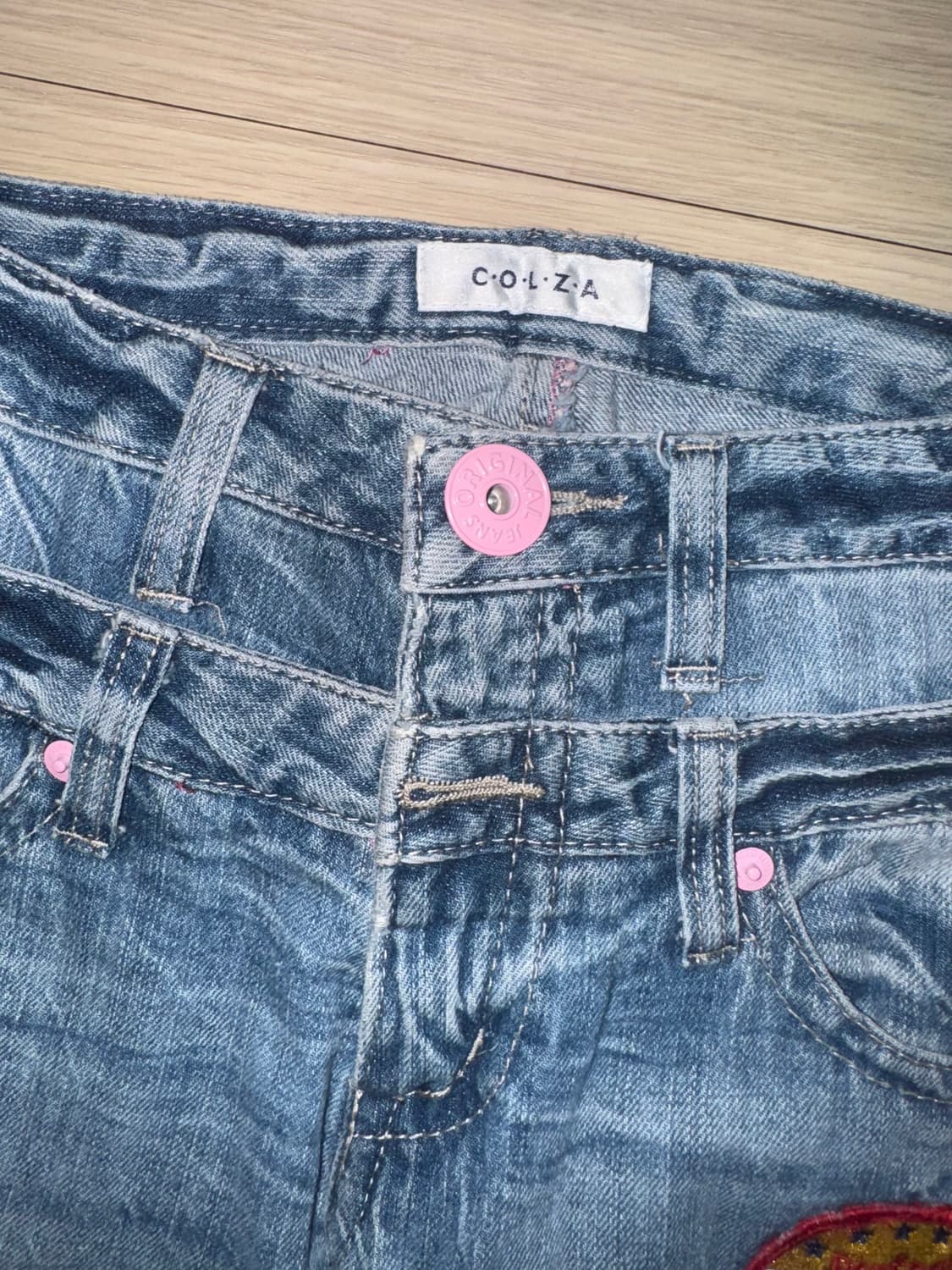 “COLZA” Gyaru st denim pants 상품이미지5