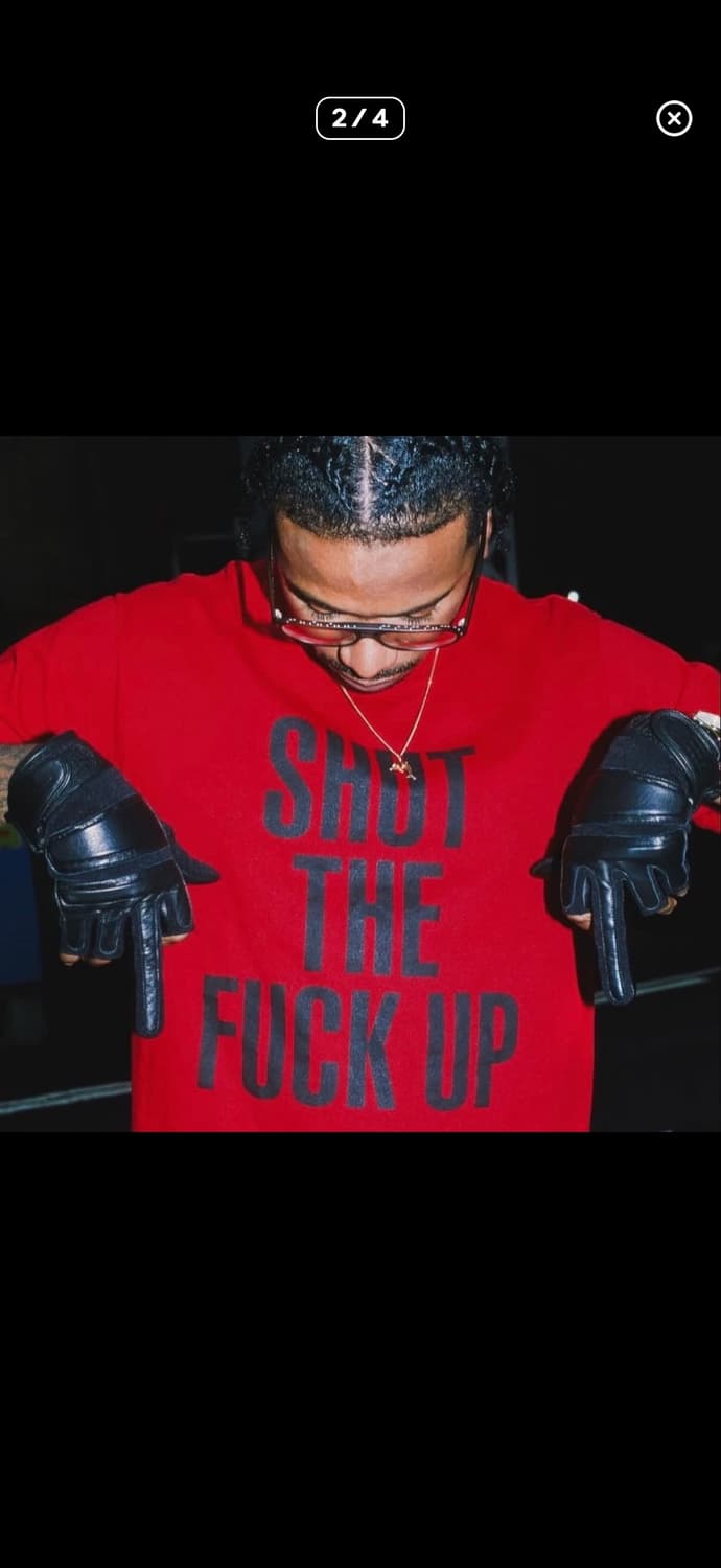 [M] 넘버나인 x 슈프림 레더 글러브 블랙 상품이미지2