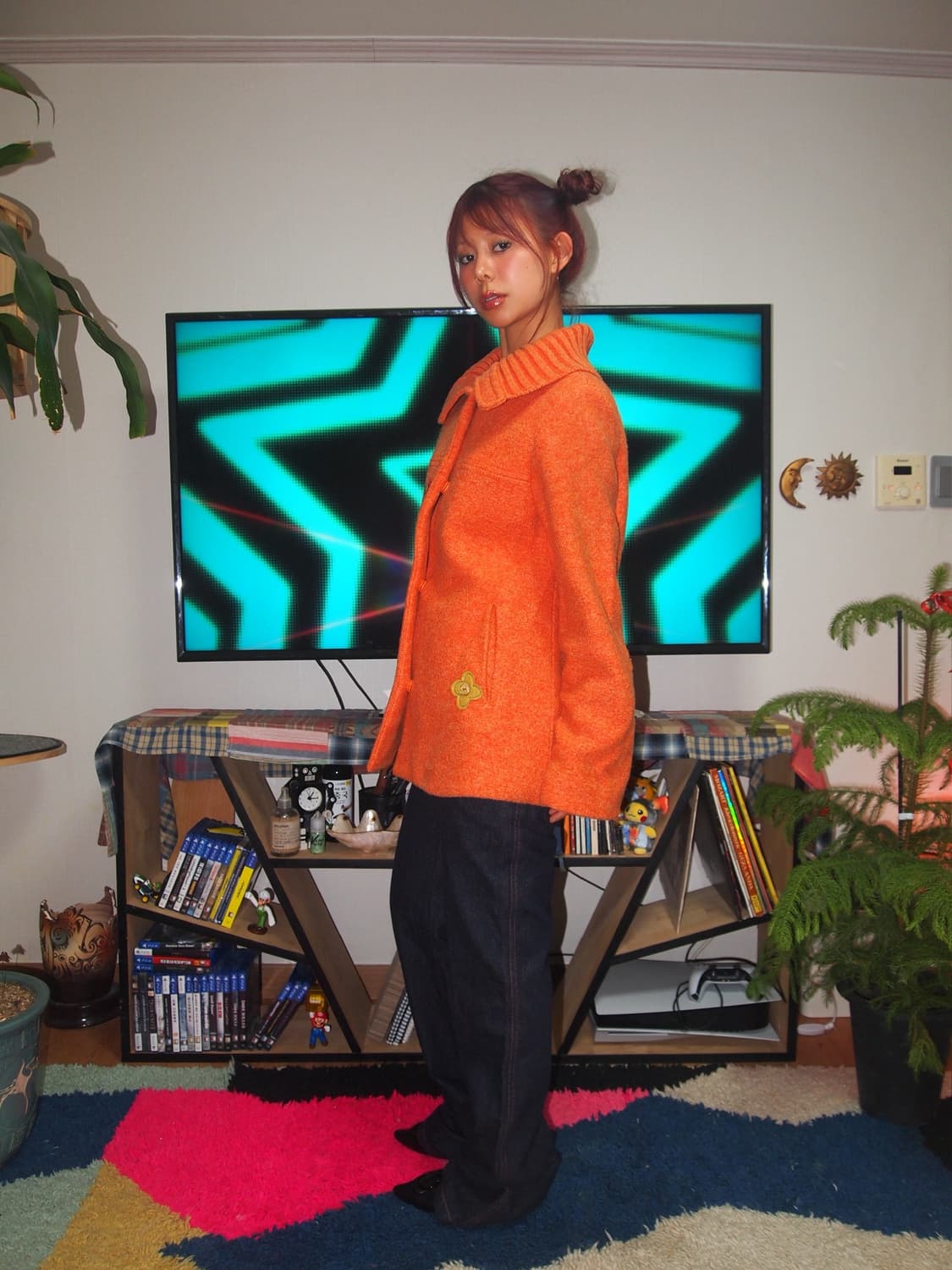 GIVY 기비 90s 울 포인트 자켓 상품이미지4