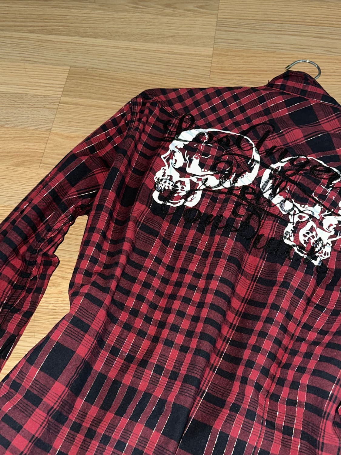 본 더치 펑크 빈티지 체크 셔츠 희귀매물 상품이미지2