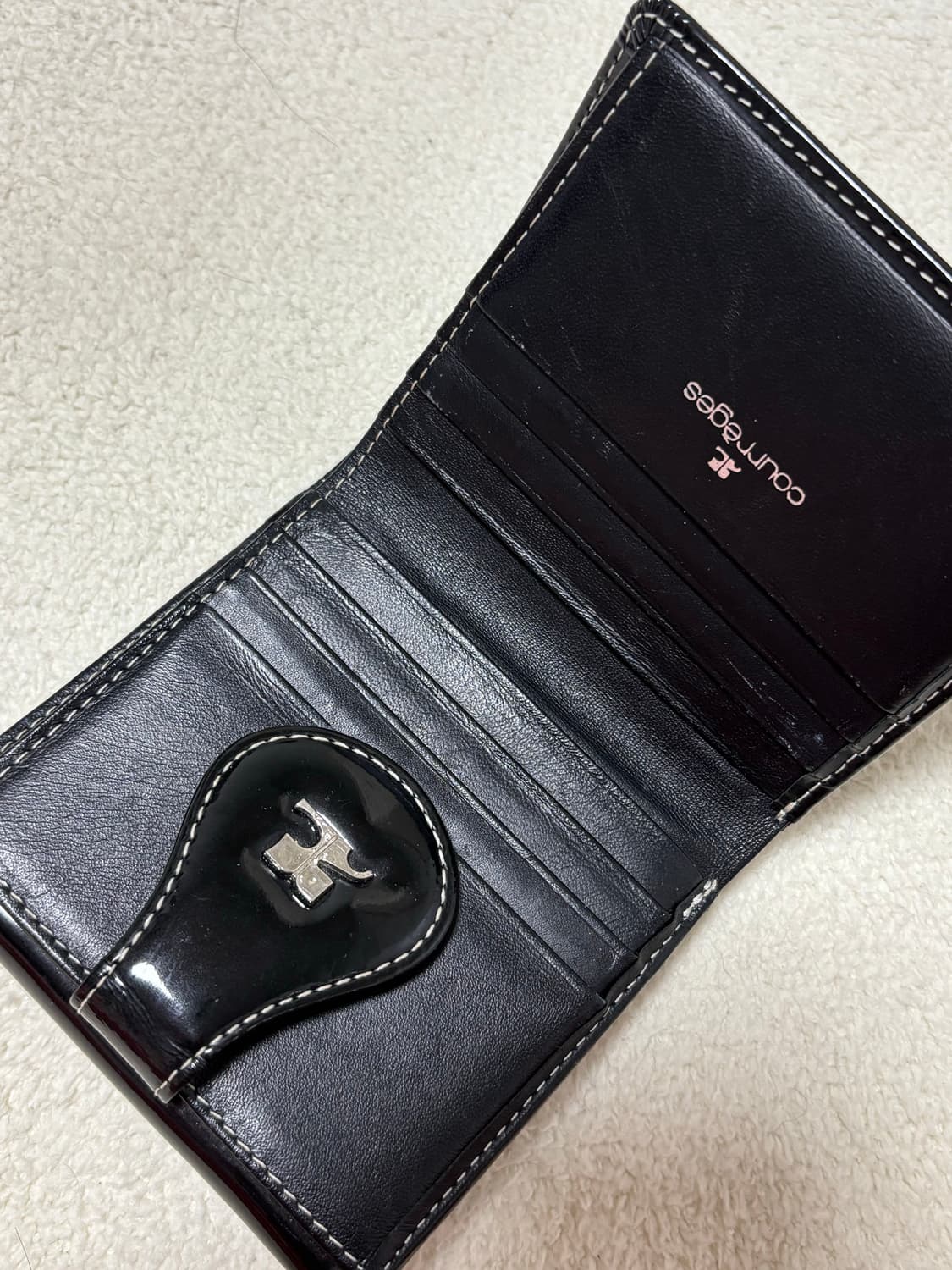 꾸레쥬 빈티지 지갑 상품이미지3