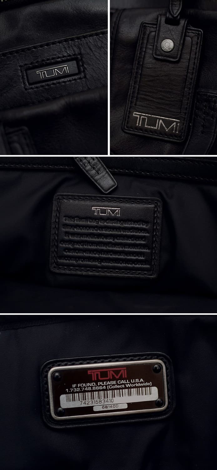 투미 (TUMI) 알파 라레도 블랙 나파레더 가죽 브리프케이스 상품이미지10
