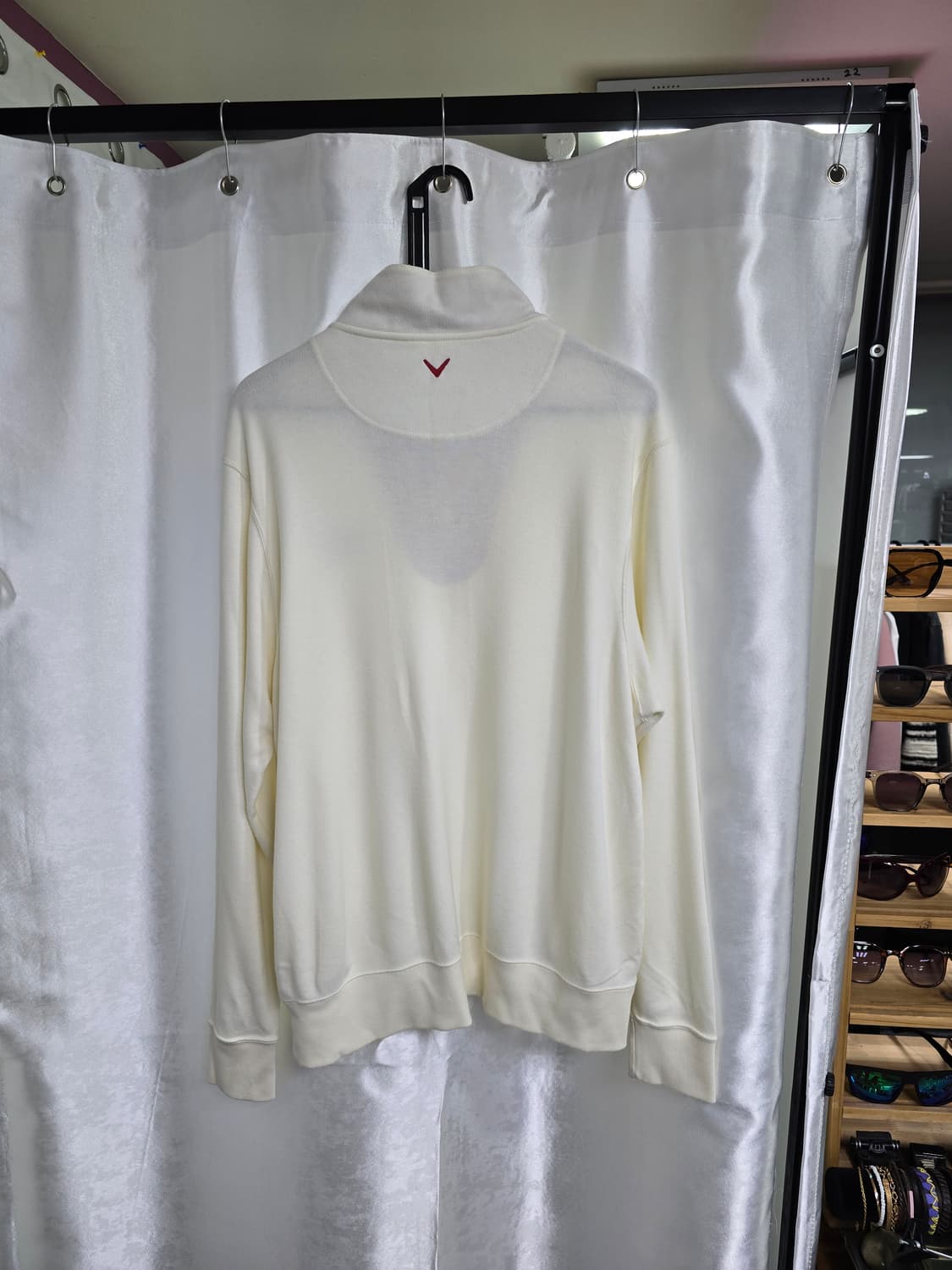 캘러웨이 골프 아이보리 하프넥 티셔츠 (1486) 상품이미지2