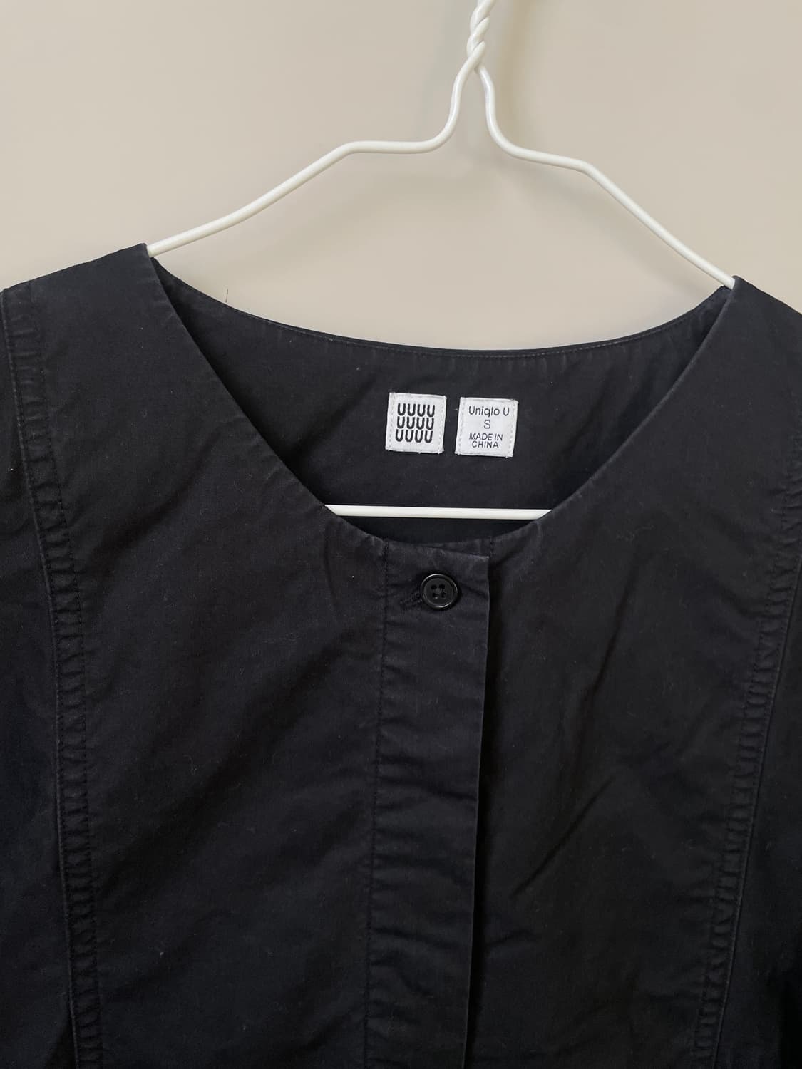 유니클로 u 코튼블라우스 셔츠 s 상품이미지3