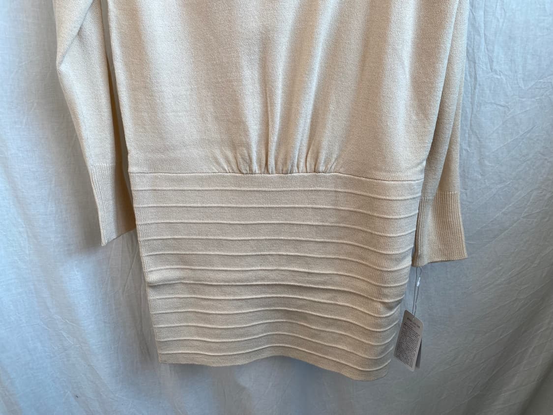 LA DO DA 아이보리 하이넥 니트(M/미사용품) 상품이미지8