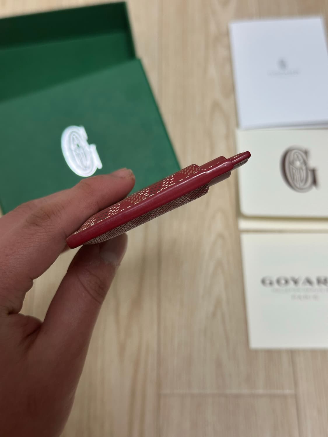 고야드 생쉴피스 스페셜컬러 카드지갑 상품이미지2