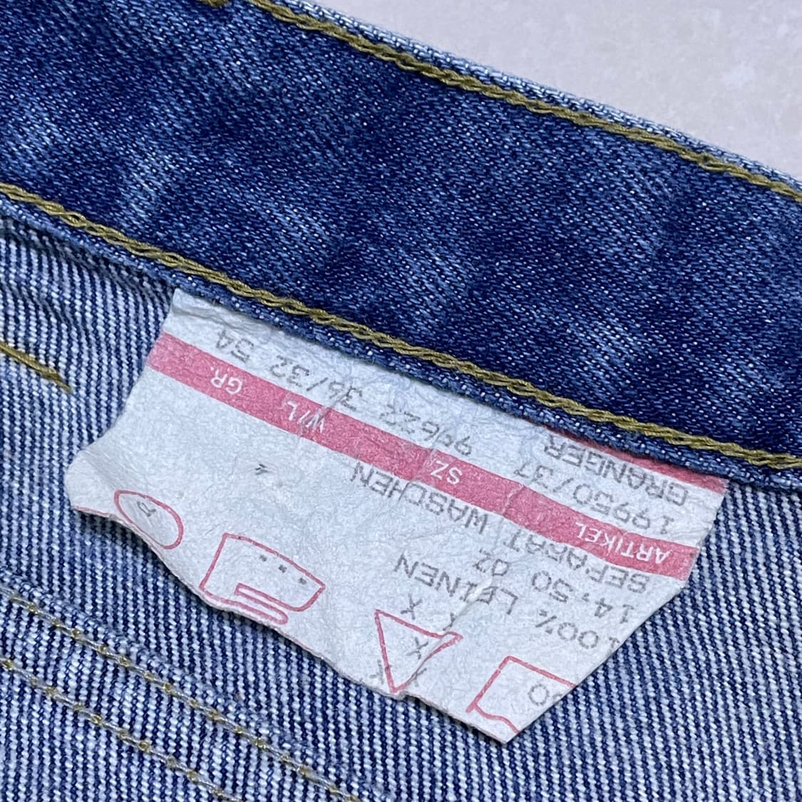 HUGO BOSS 휴고보스 와이드 데님팬츠 상품이미지9