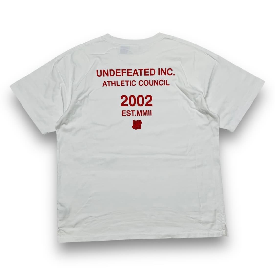 UNDEFEATED X CHAMPION 2002 반팔 티셔츠 상품이미지1