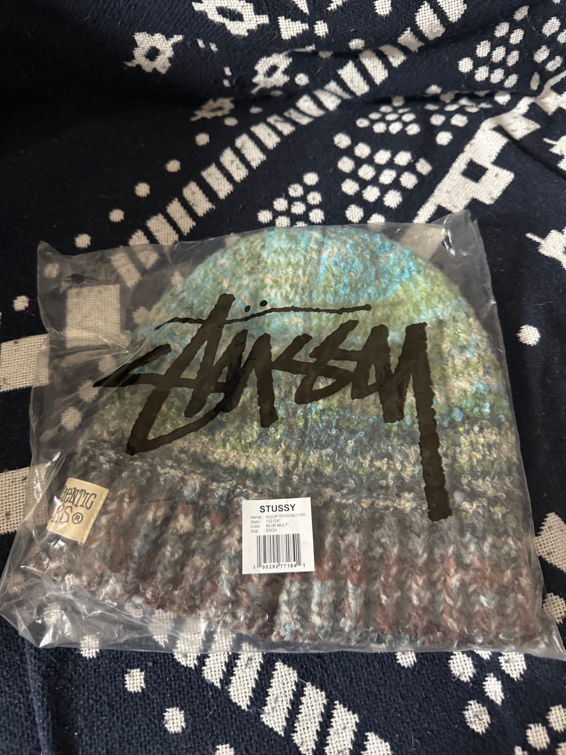 스투시 스컬캡 25fw 비니 상품이미지1