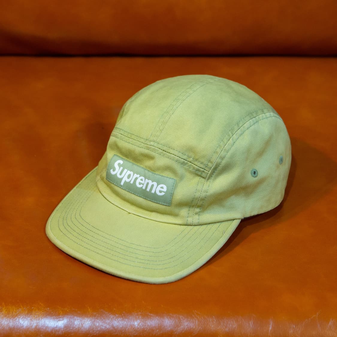 슈프림 박스 로고 캠프 캡 라이트 그린 상품이미지2