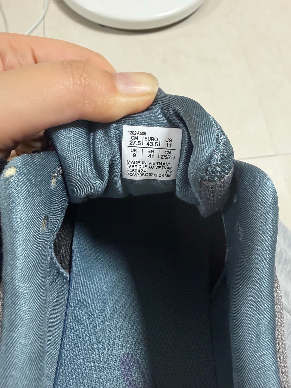 (W) 아식스 x 키코 코스타디노브 젤 플라메 블루 아이언클래드 상품이미지7