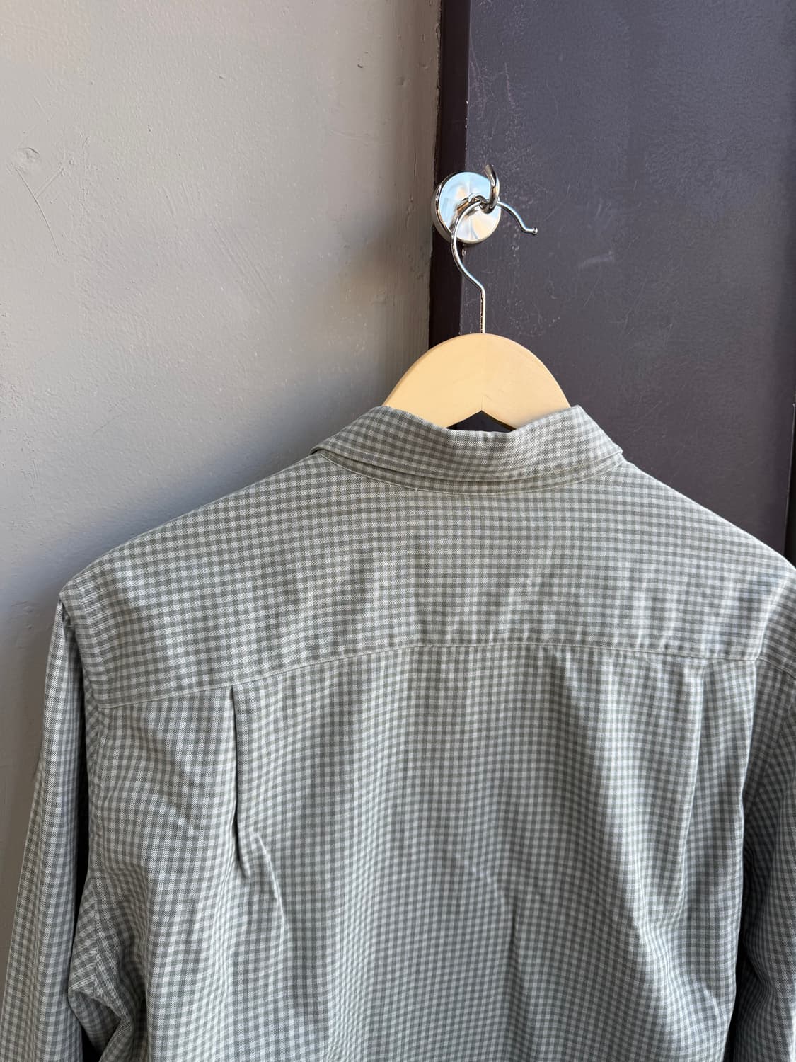 L/ 로로피아나 체크패턴 코튼 셔츠 상품이미지7