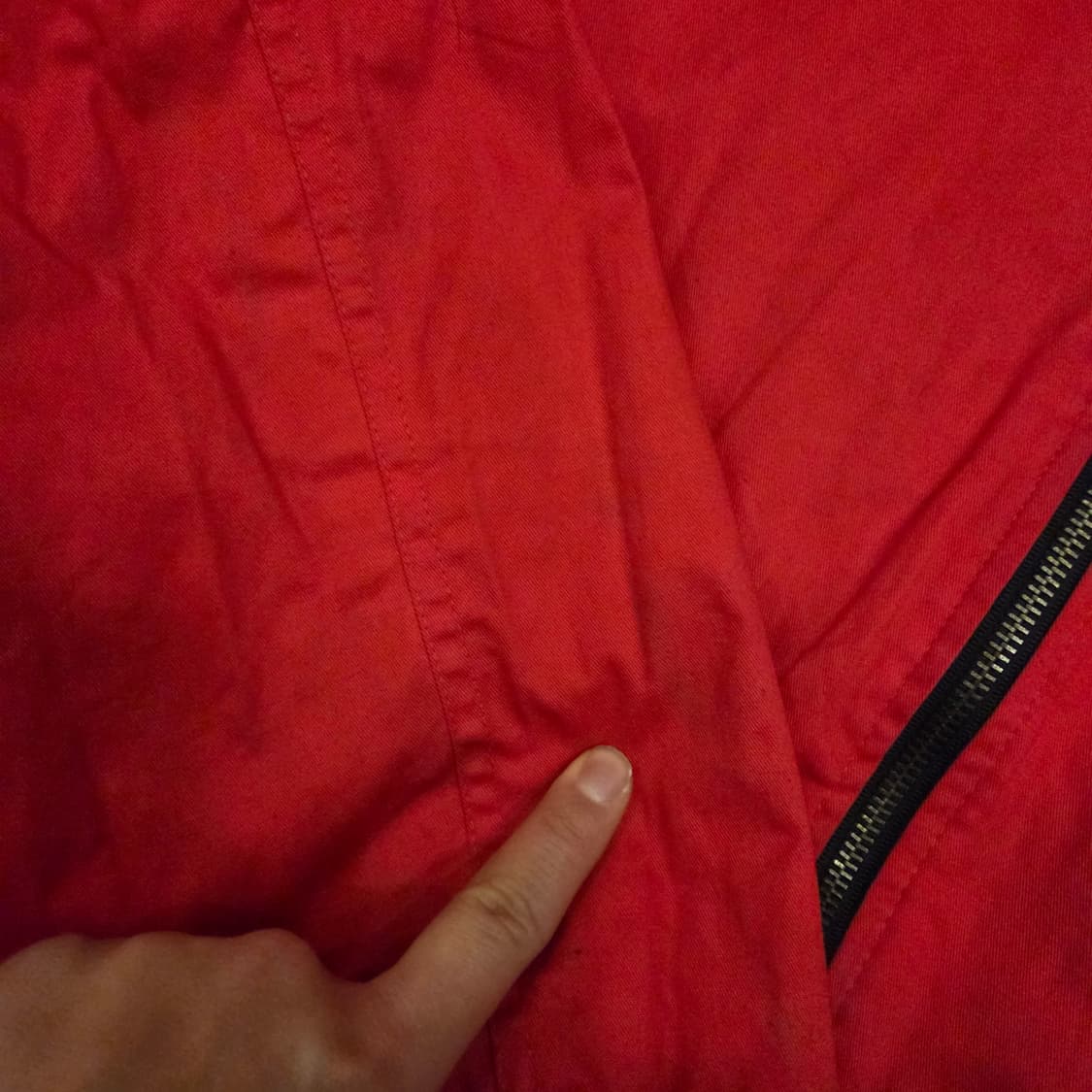 90s 빈티지 말보로 리버시블 봄버 자켓 블랙 레드 xxl 상품이미지9