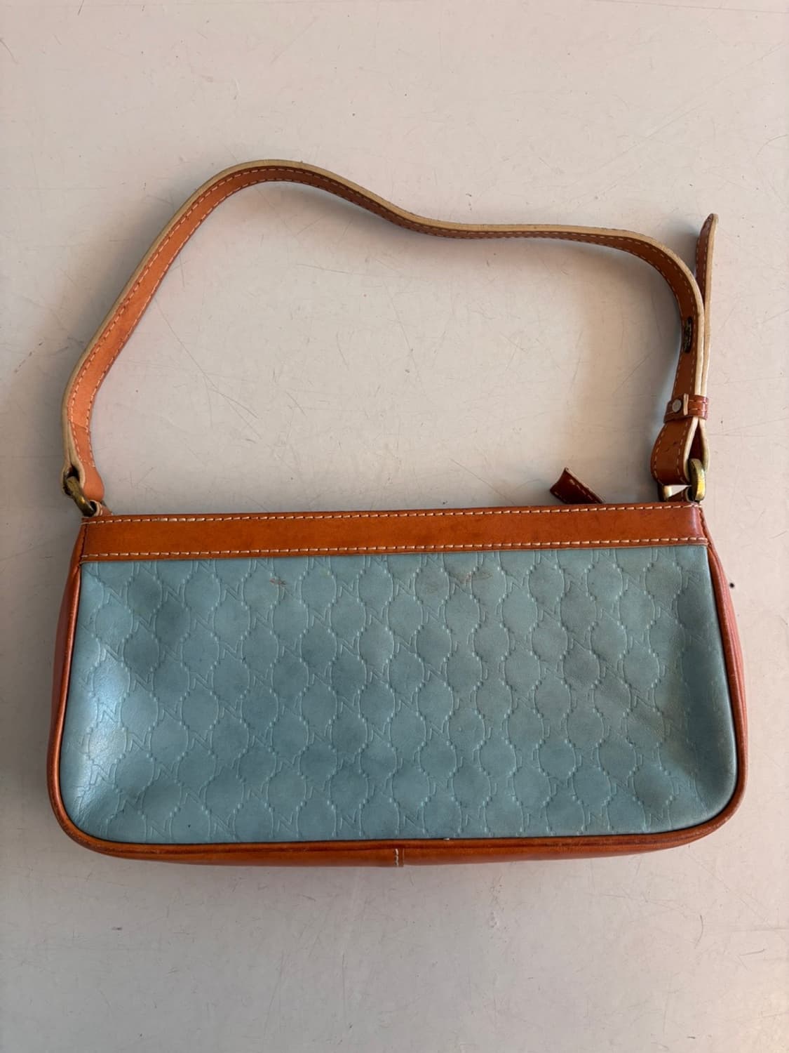 Vintage Nicole St Gilles Leather Bag 상품이미지4