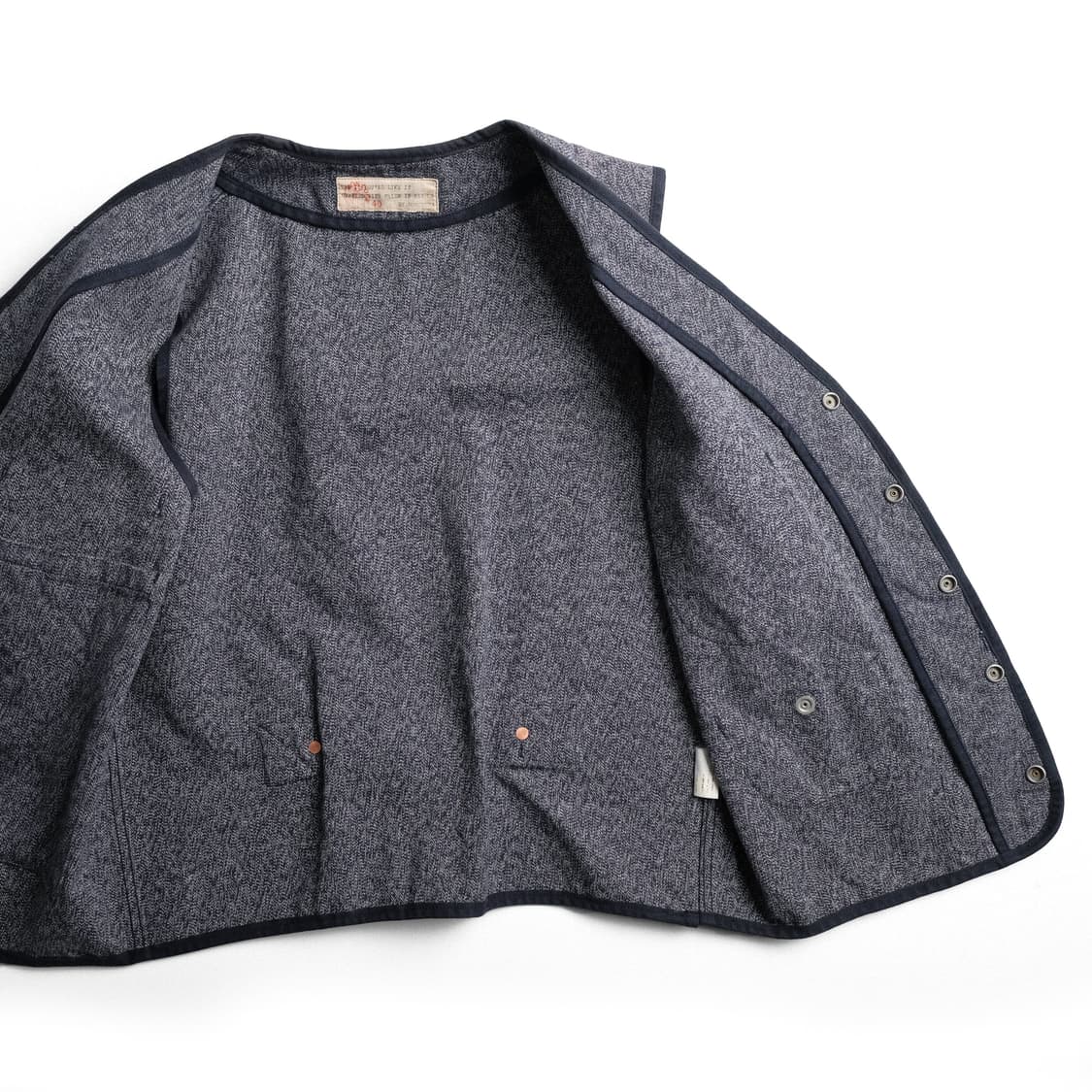 봉쿠라 데드스탁 트위스트 파이핑 베스트 40(100-103)사이즈 상품이미지10