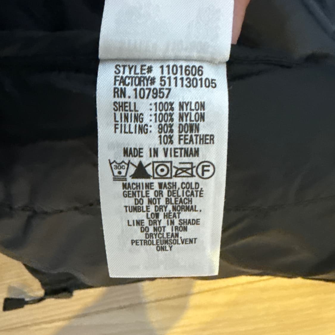 몽벨 라이트 알파인 다운 파카 1101606 상품이미지8