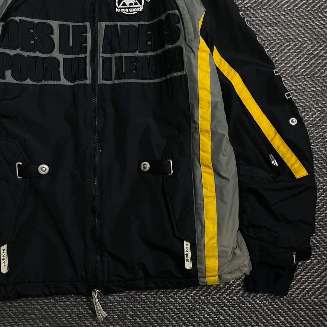 르꼬끄 올드스쿨 레이싱 바람막이 후드 자켓 y 4364 상품이미지4