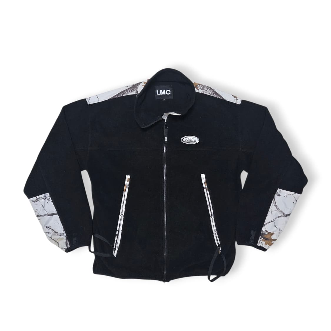 LMC 엘엠씨 리프 패턴 빅로고 플리스 집업 자켓 상품이미지1