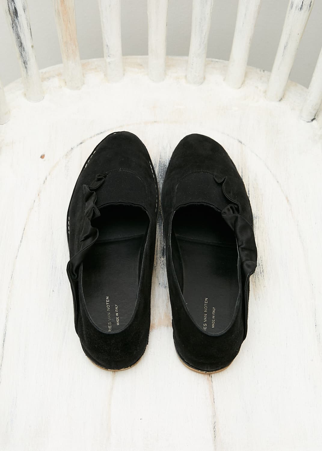 Suede Ruffle Slip-on 상품이미지3