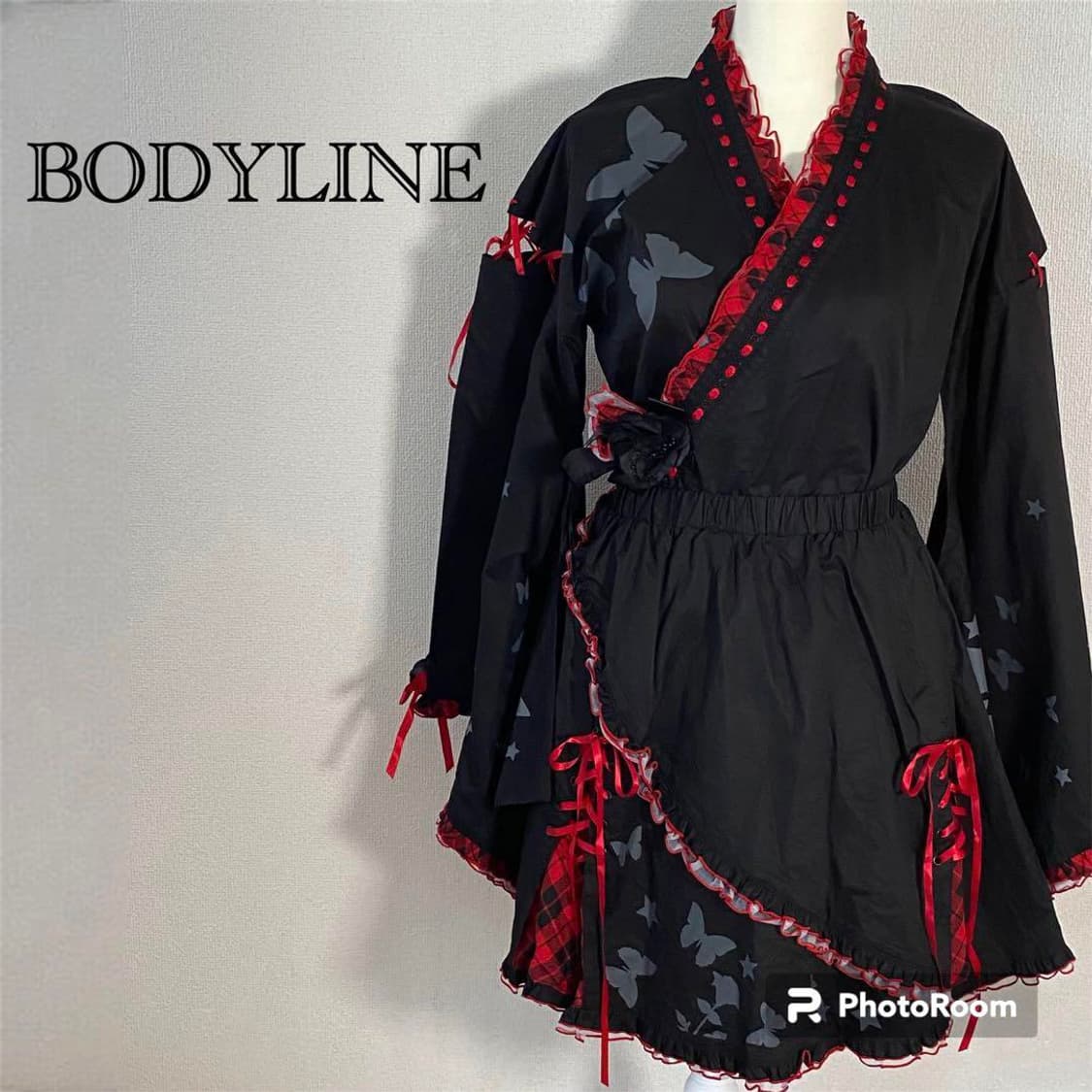 급처 bodyline 유카타 세트 상품이미지4