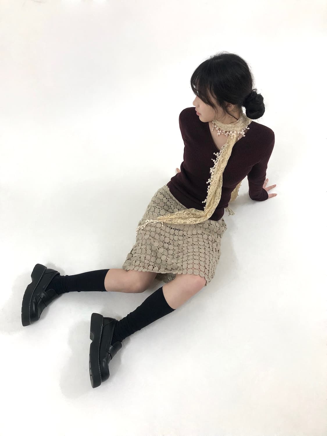 Lace Scarf 상품이미지2