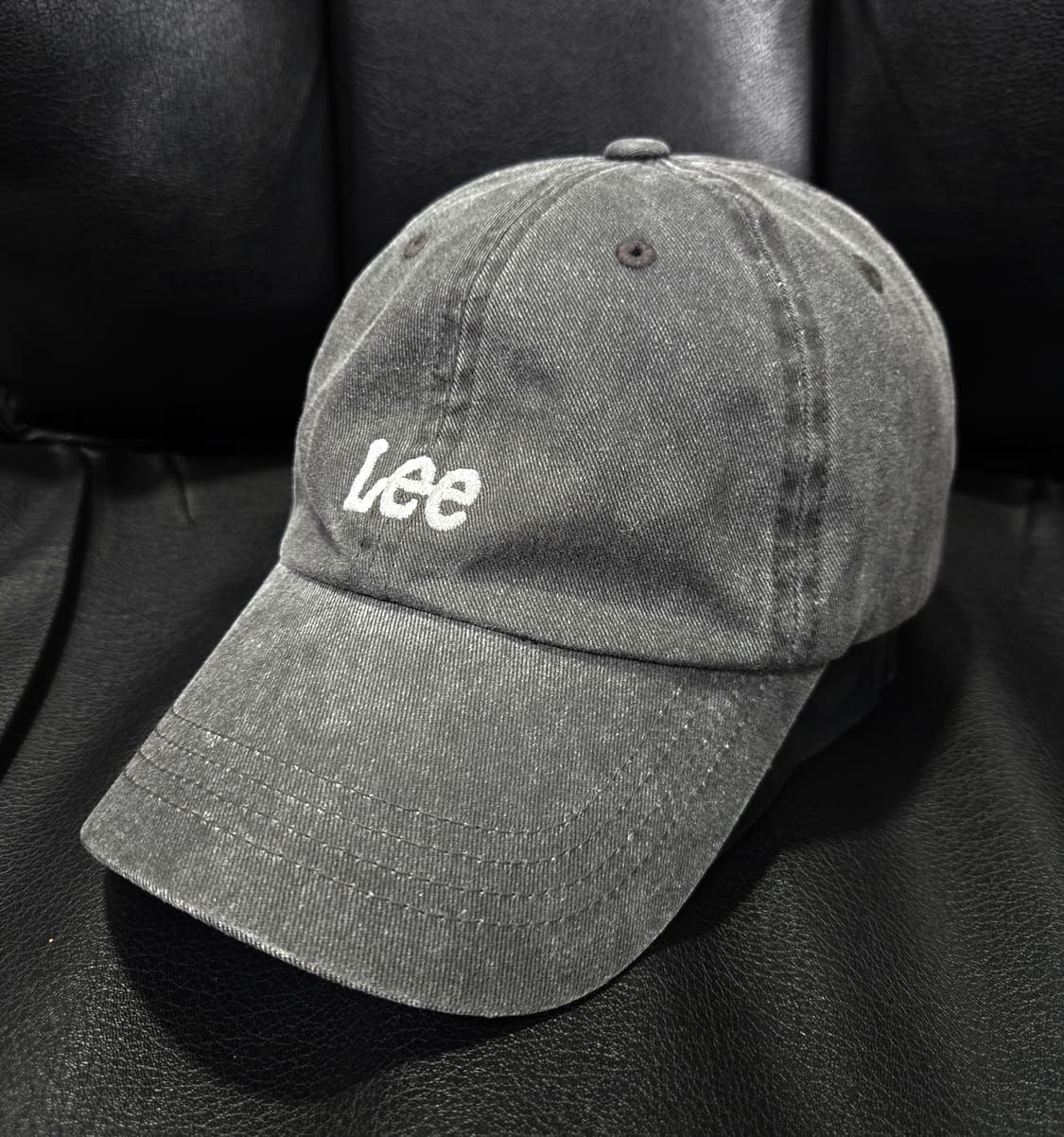 리 스몰 트위치 로고 피그먼트 볼캡 F 상품이미지1