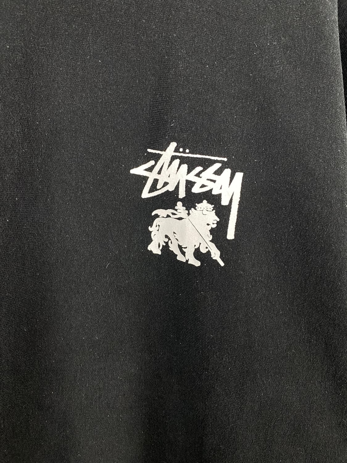 스투시 Stussy 라스타 도트 라이언 크루넥 맨투맨 M 상품이미지3