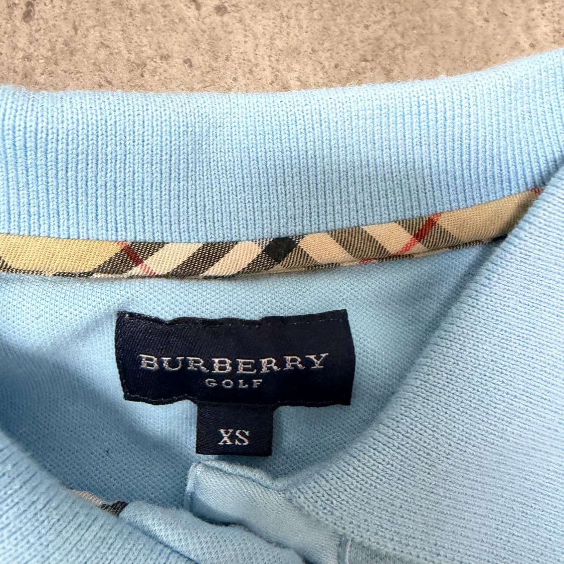 버버리 카라 반팔티[2082] 상품이미지5