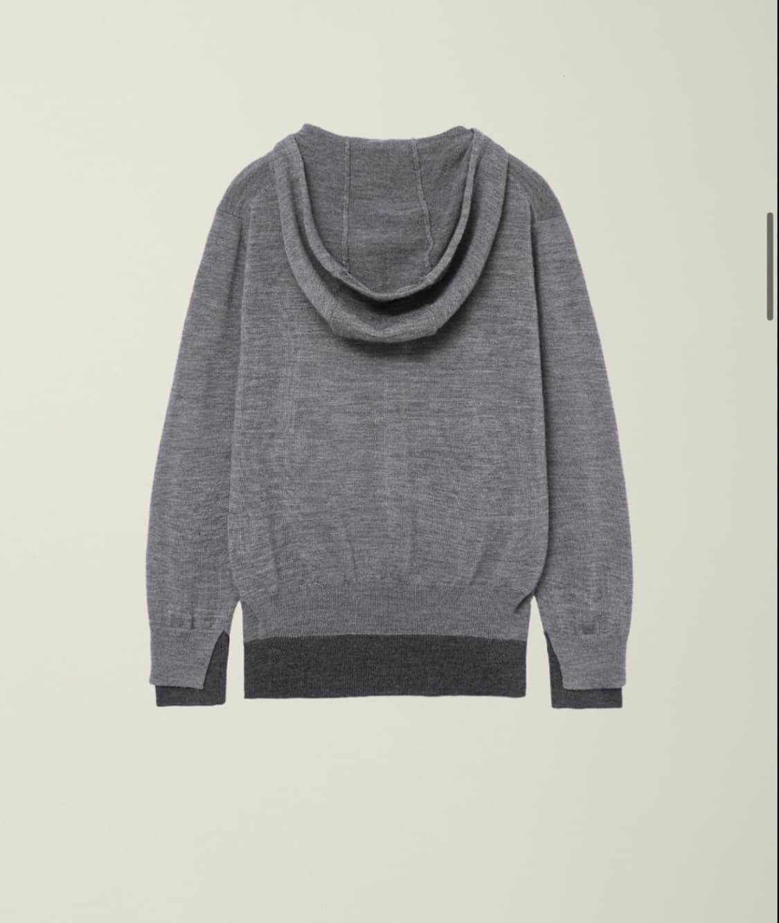 누마레 ee 니트 후드집업 상품이미지3