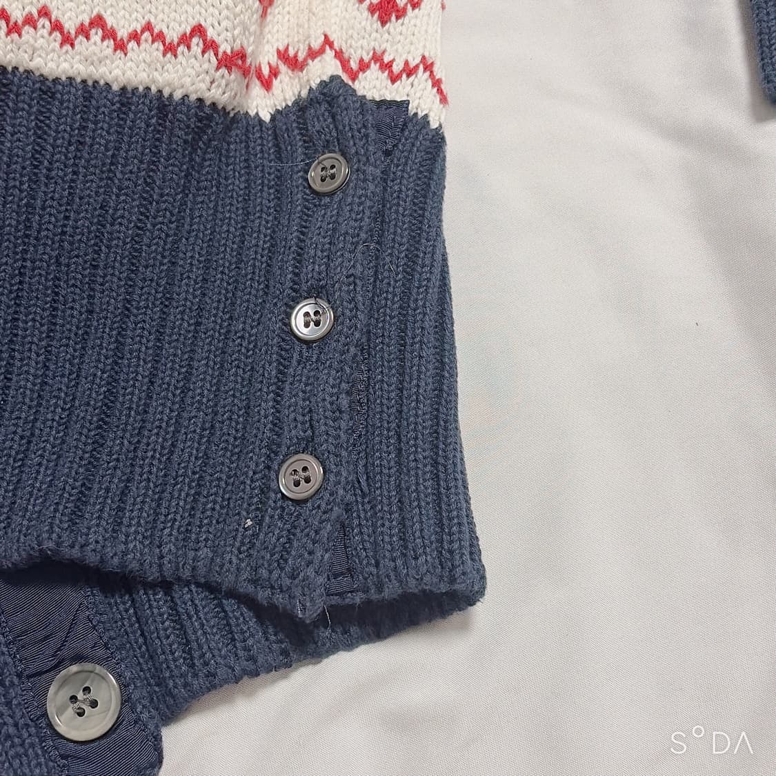 톰브라운 14F/W 페어아일 문어 가디건 (3) 상품이미지8