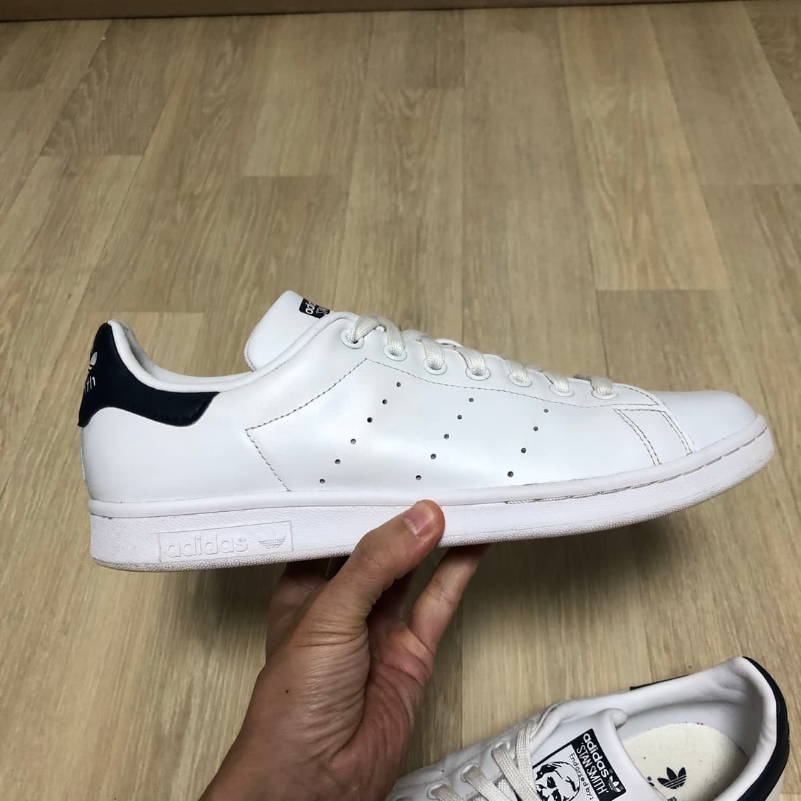 (285) 아디다스 adidas 스탠스미스 화이트 리얼레더 285 상품이미지8