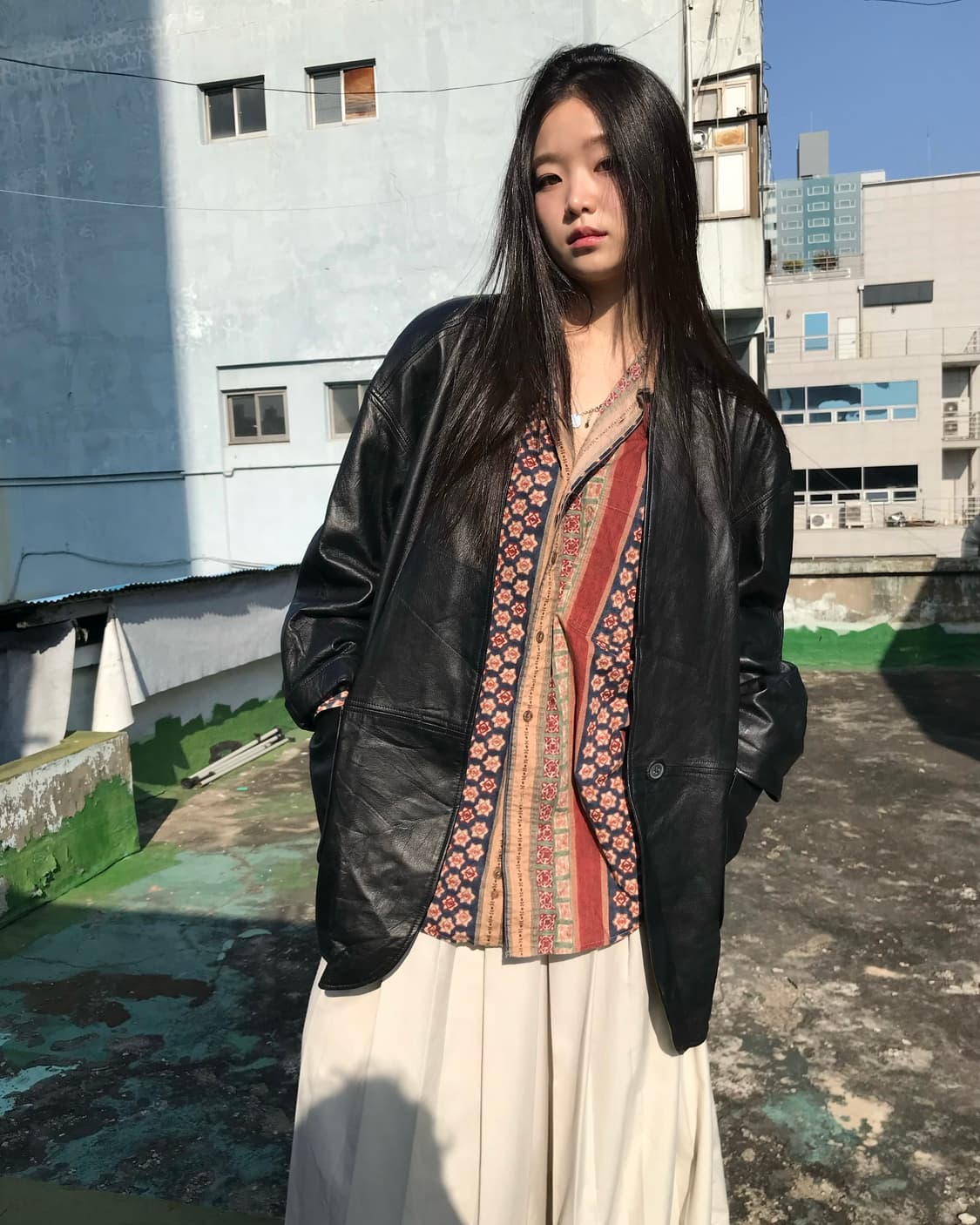 CHAPS 에스닉 패턴 셔츠  상품이미지6