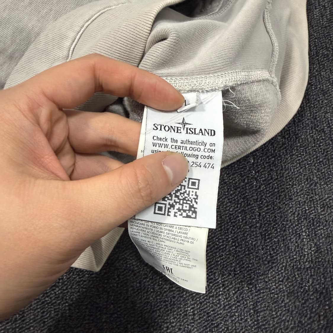 스톤아일랜드 후드 집업  상품이미지8