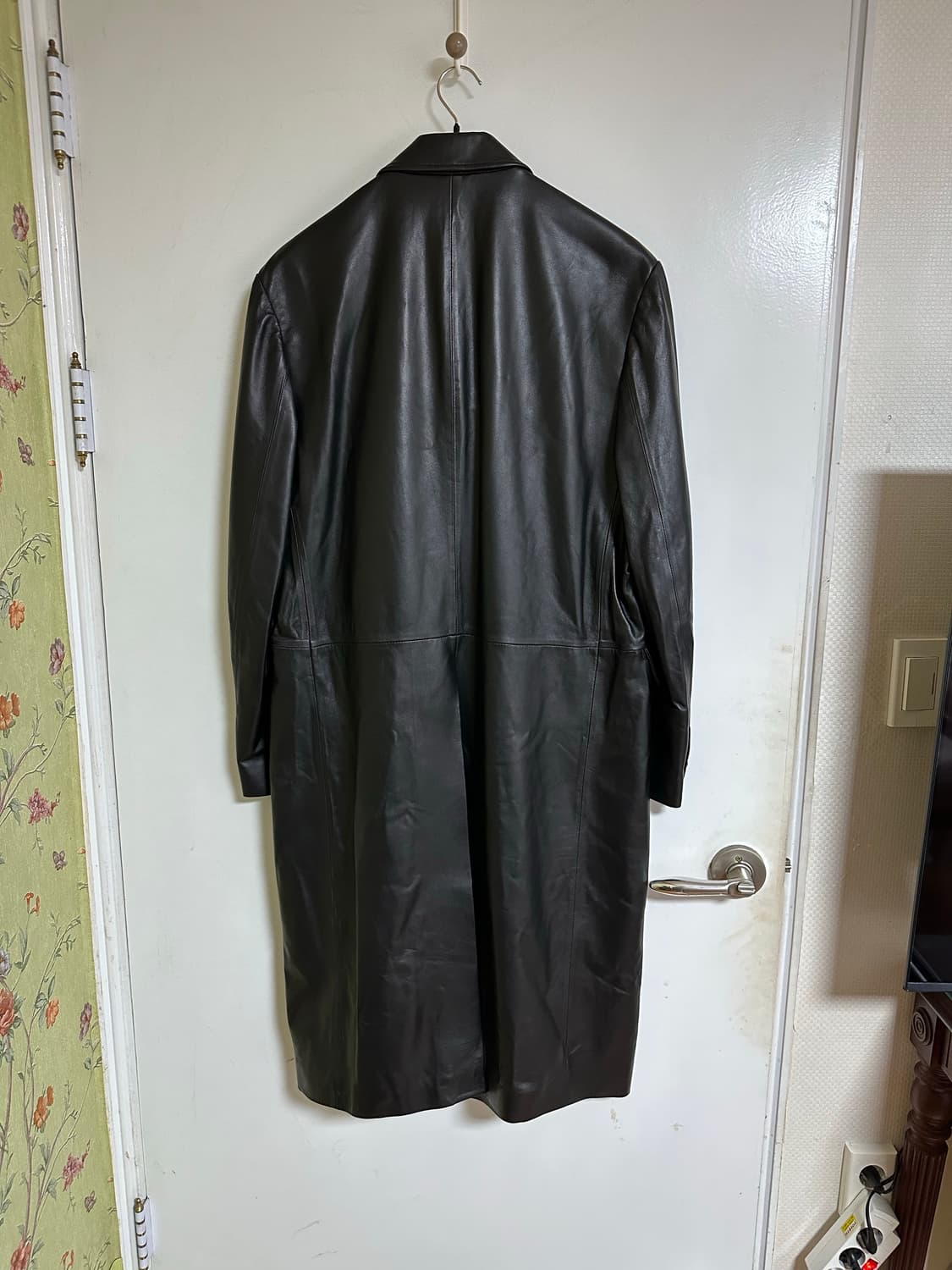 (M)토니웩 레더 더블코트 상품이미지4