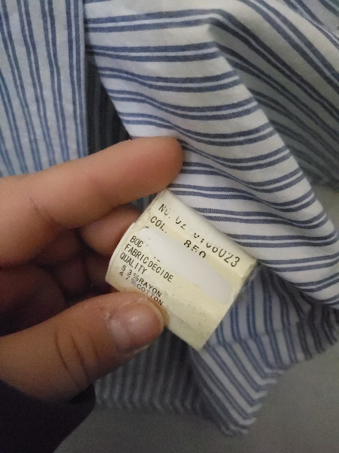 Theory 띠어리 스트라이프 셔츠 m 상품이미지4