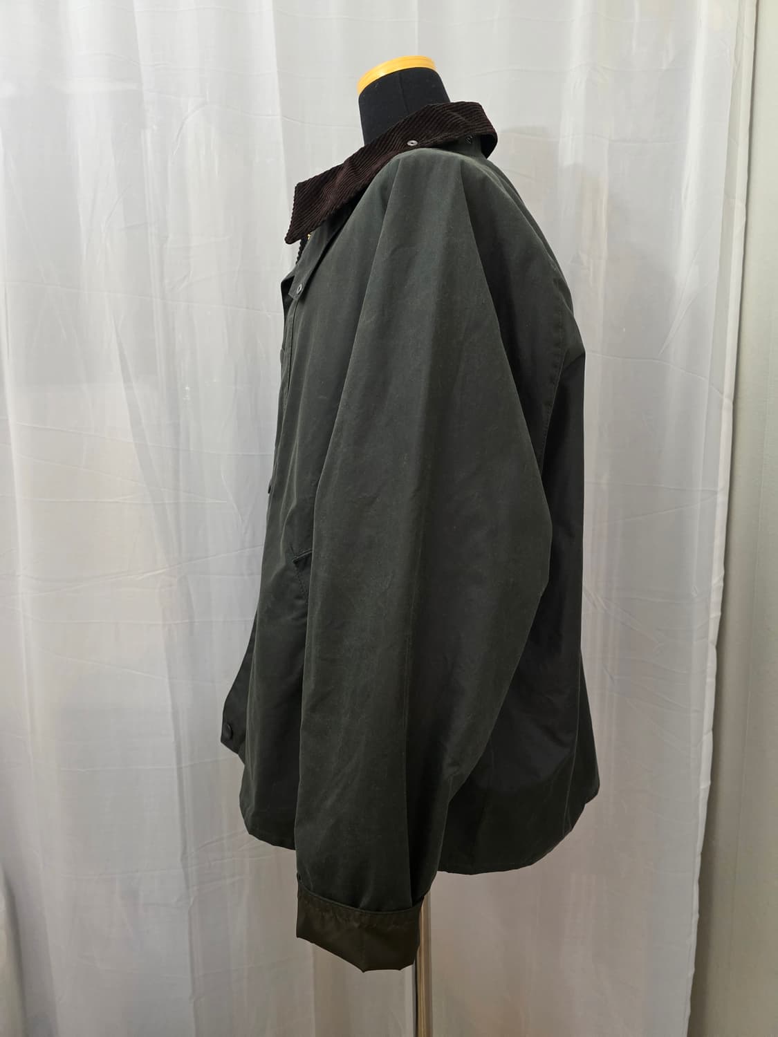 바버 왁스 자켓 다크 그린.42사이즈 상품이미지2
