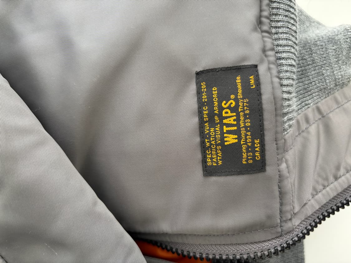 더블탭스 ma-1 봄버 자켓 사이즈 L 상품이미지3