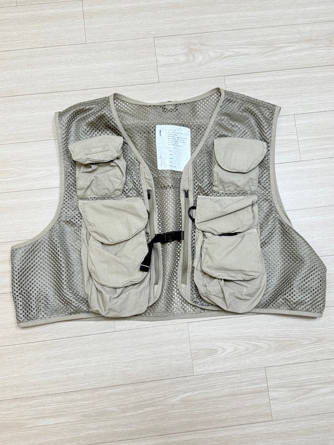 INNAT MESH VEST 사이즈 3 베이지 상품이미지3