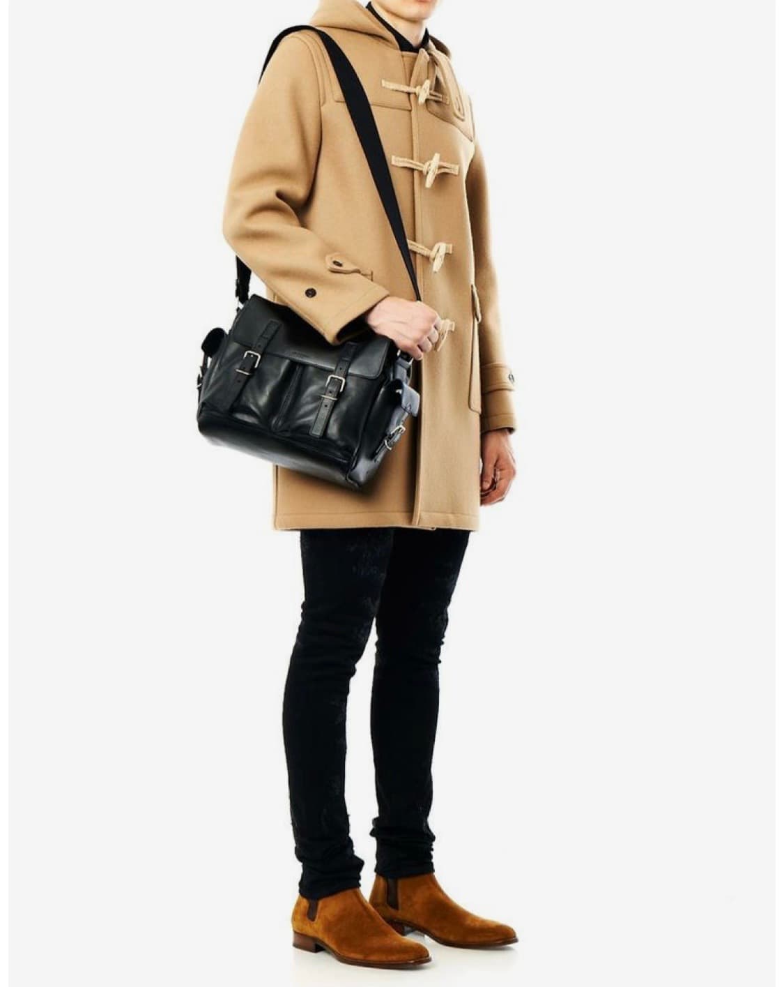 12aw 생로랑파리 에디슬리먼 멀티포켓 메신저백 상품이미지3