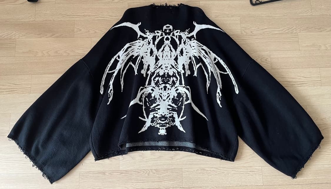 LUST IN NOIR "DESTROYED KNIT V3" 상품이미지8