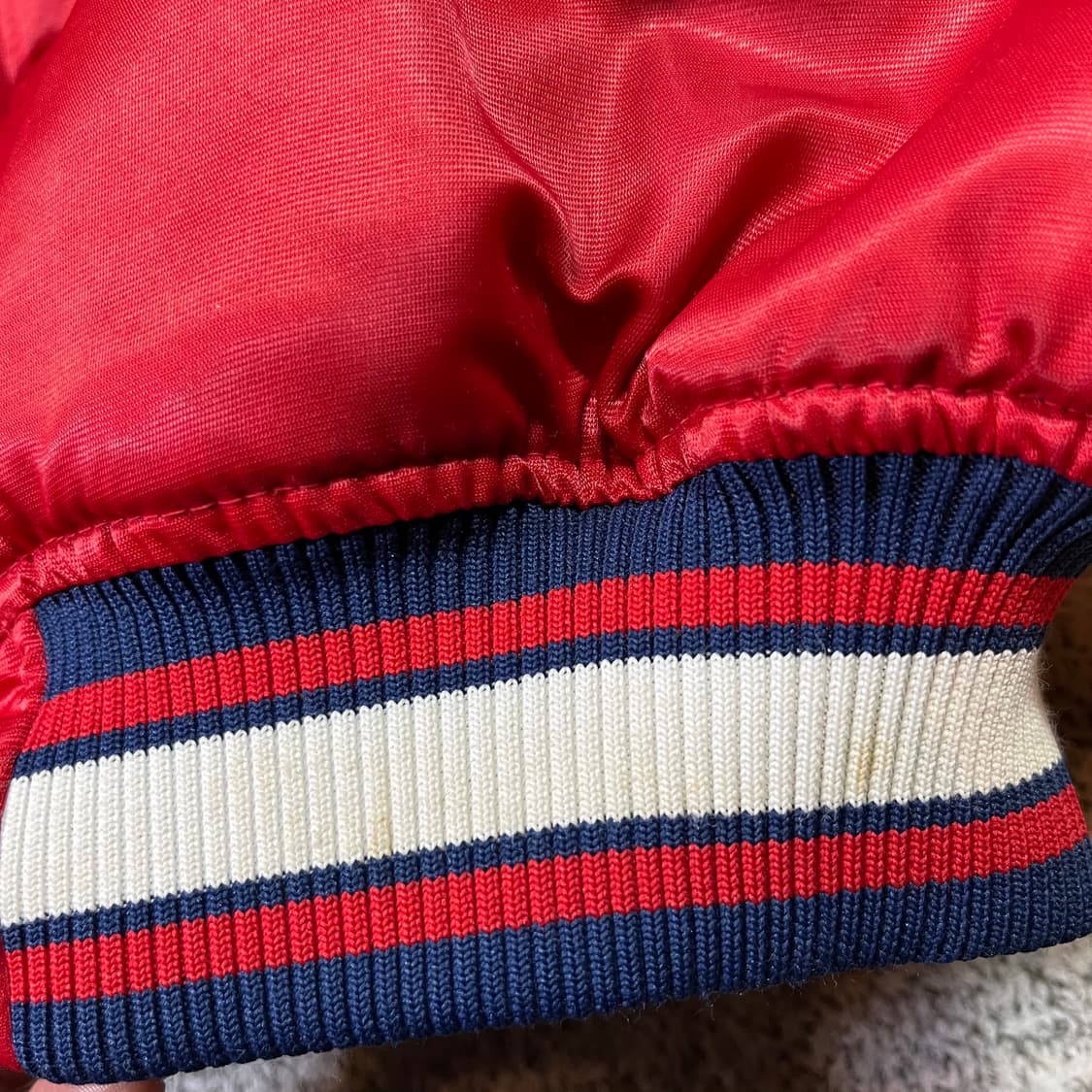 90s 스타터 MLB 클리블랜드 인디언스 스타디움 점퍼 상품이미지8