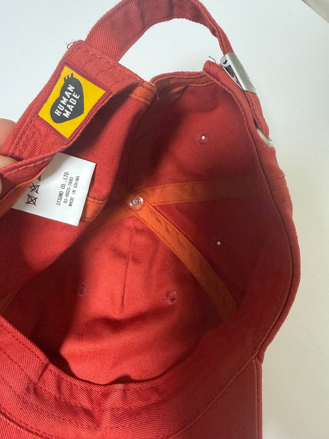 휴먼메이드 5패널캡 레드 상품이미지2