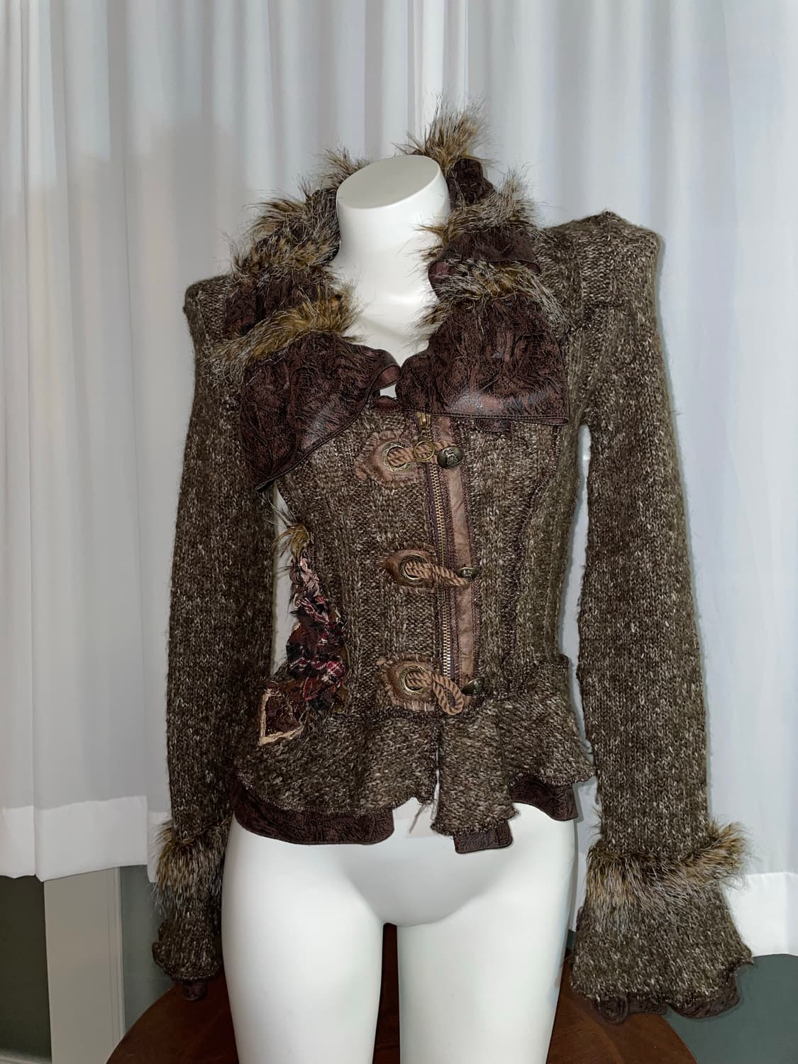 빈티지니트집업 상품이미지1