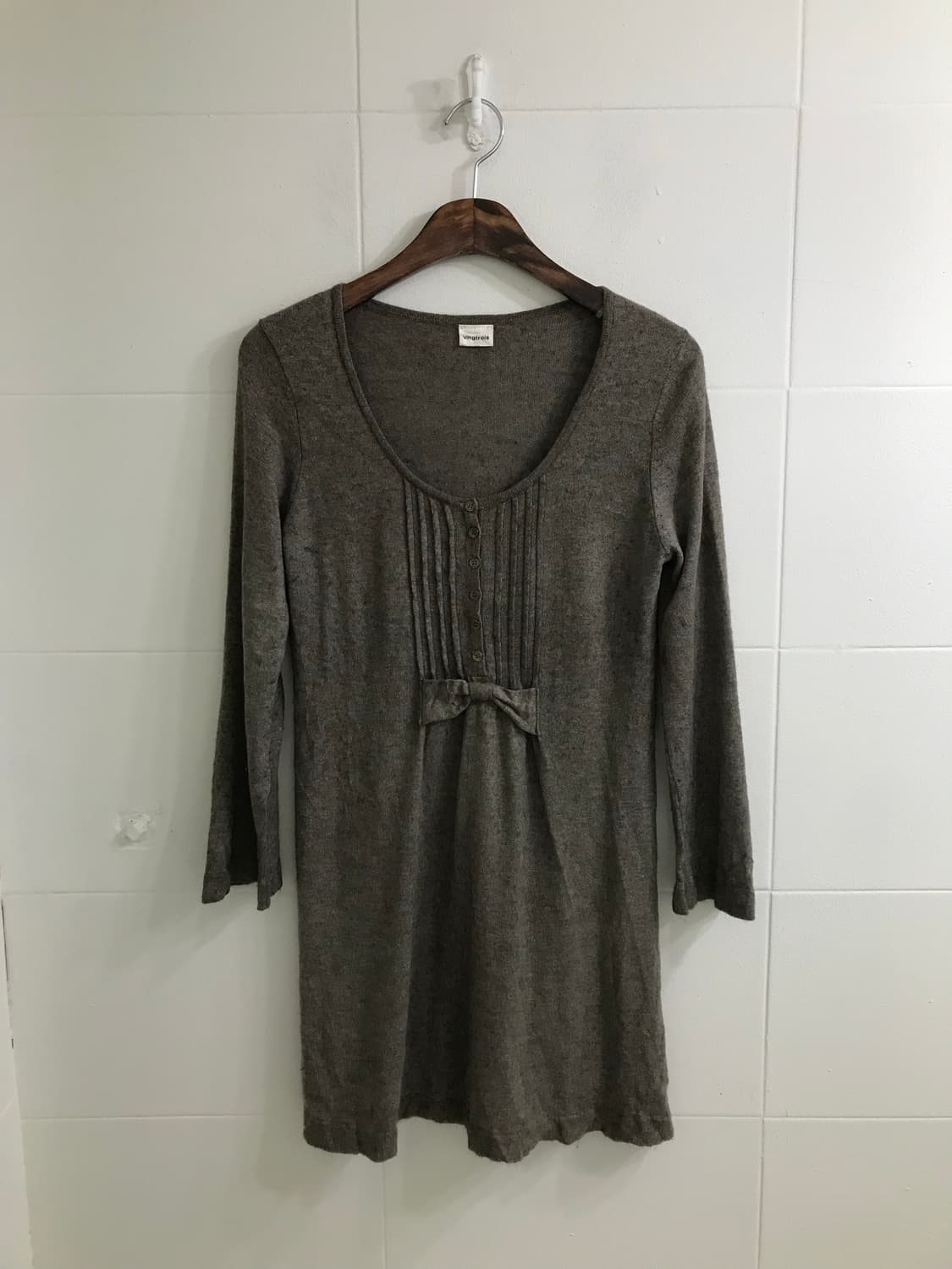 액시즈팜 브라운 레이스 코트 니혼진 모리걸 코디세트 상품이미지8